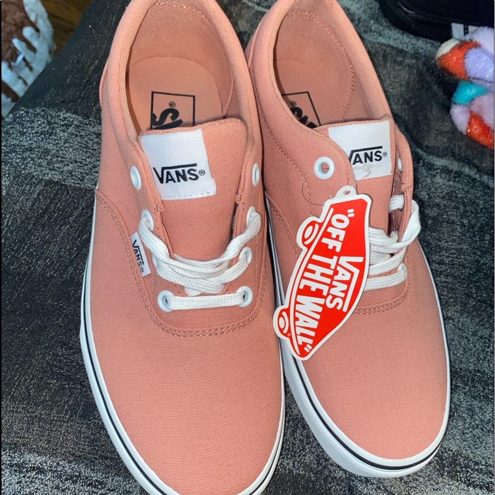Never worn pink vans